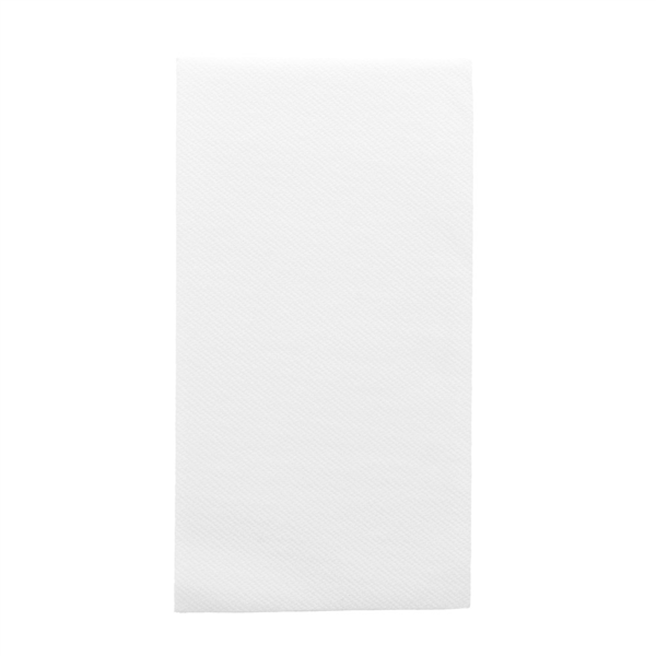 serviette-airlaid-pliée-blanche-40x40